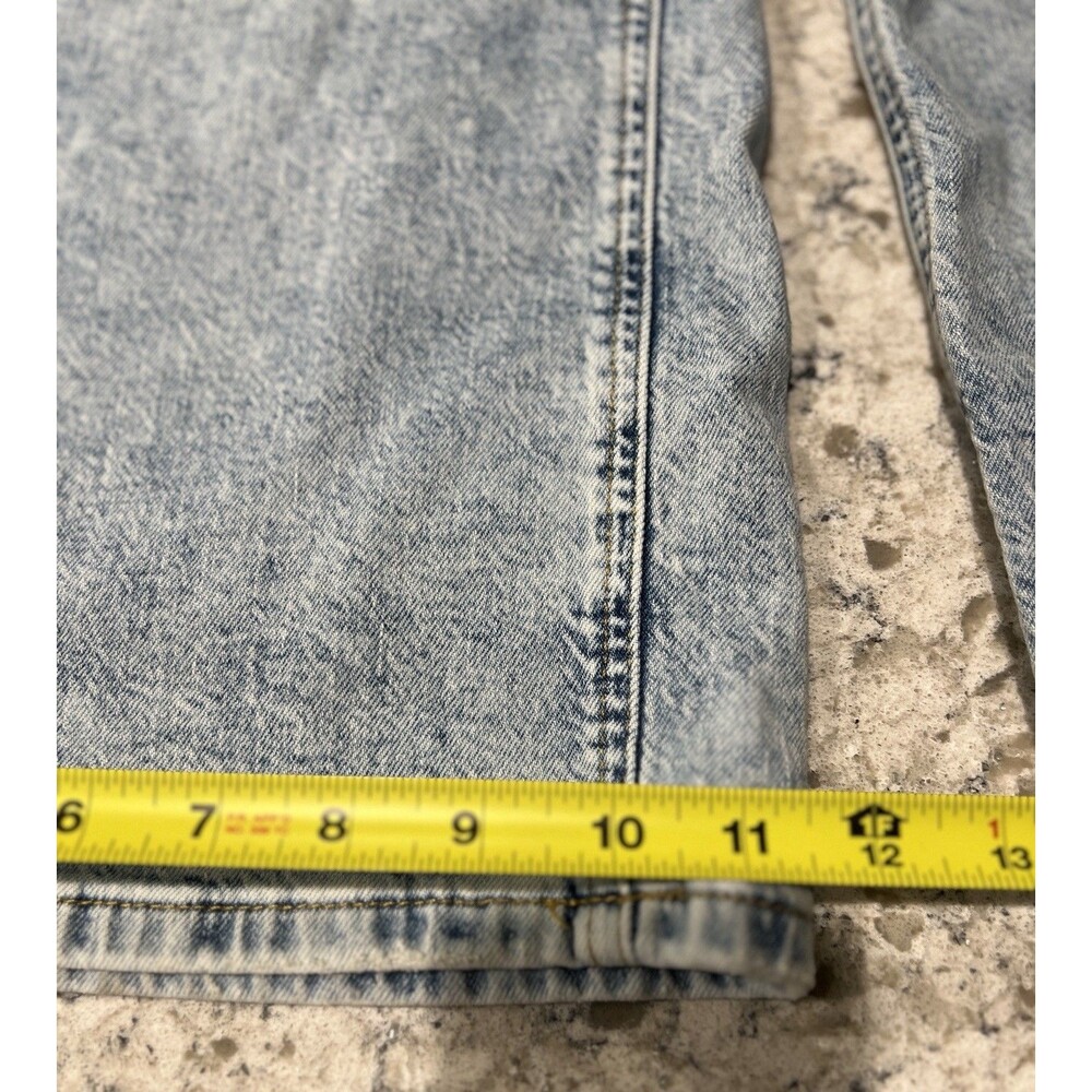 Pilcro Women’s Size 30 Acid Washed Wide Leg Jeans - Picture 2 of 13